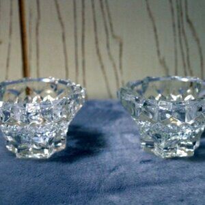 Imperlux Lead Crystal Elegant Candleholders - Made in Germany - Vintage